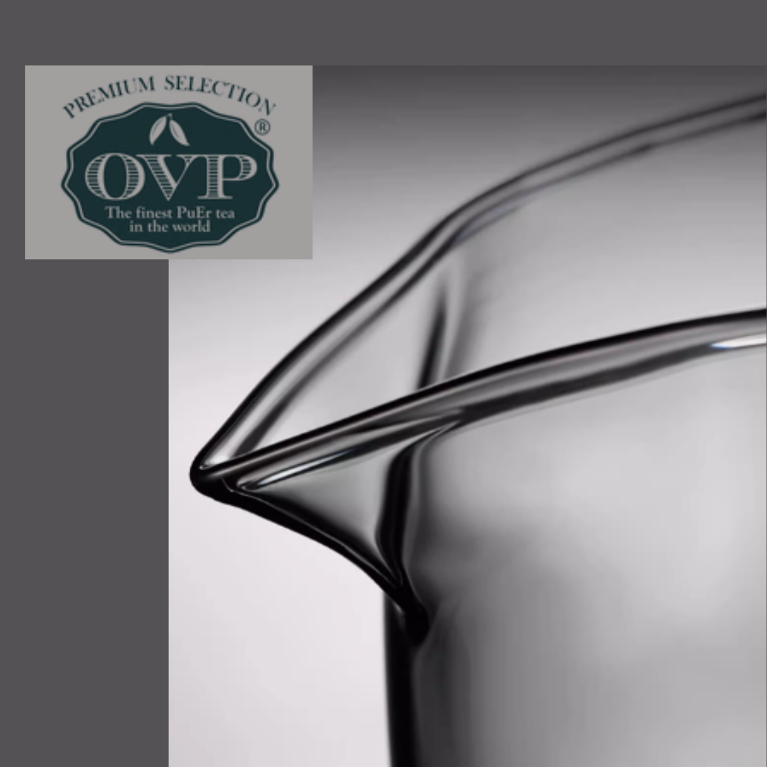 OVP Borosilicate Glass Teapot with Walnut Handle (530ml) - OVP Tea