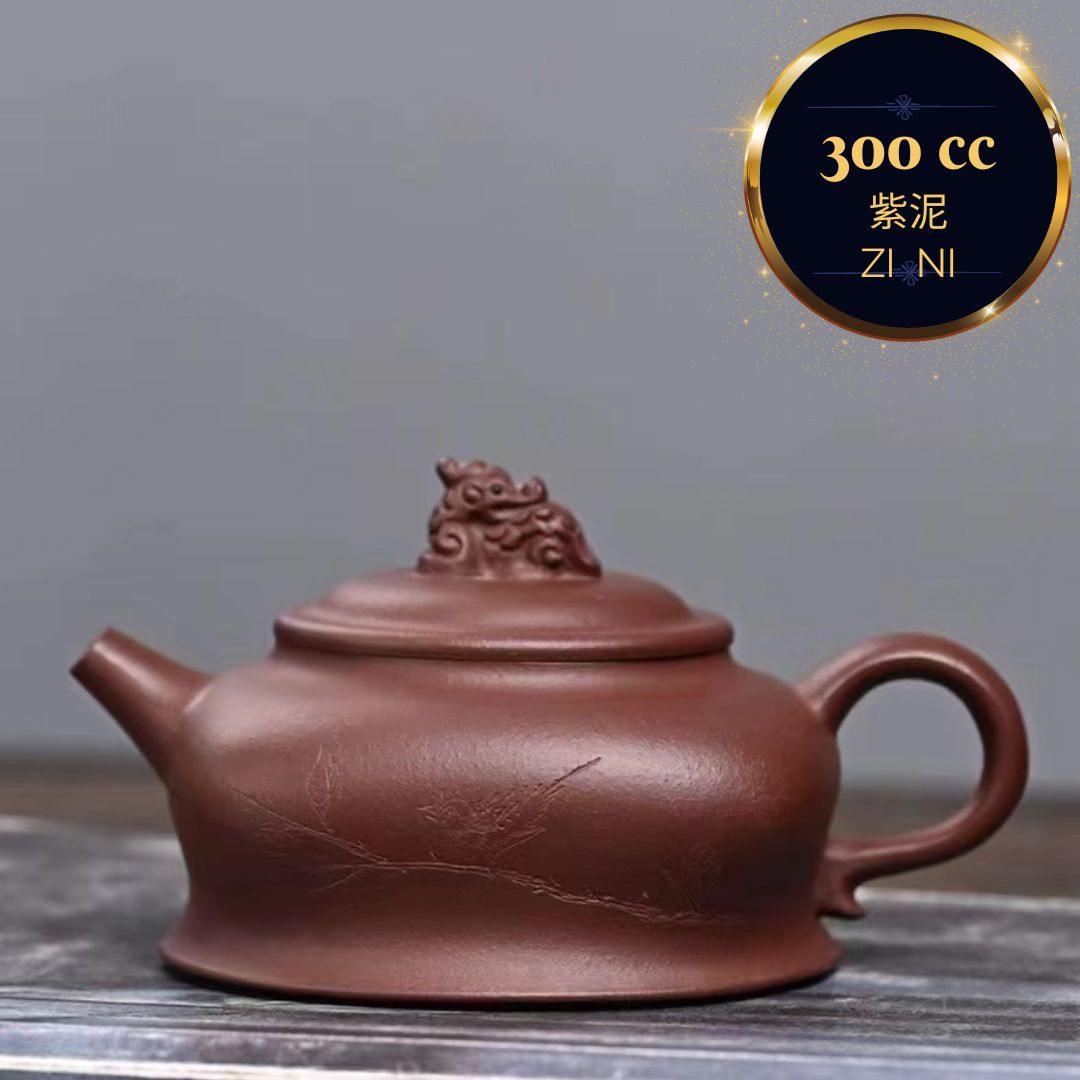 Zisha teapot Qilin Golden Bell, handmade by artist Level 3, YU Zhen(L3-2018)ZI NI - OVP Tea