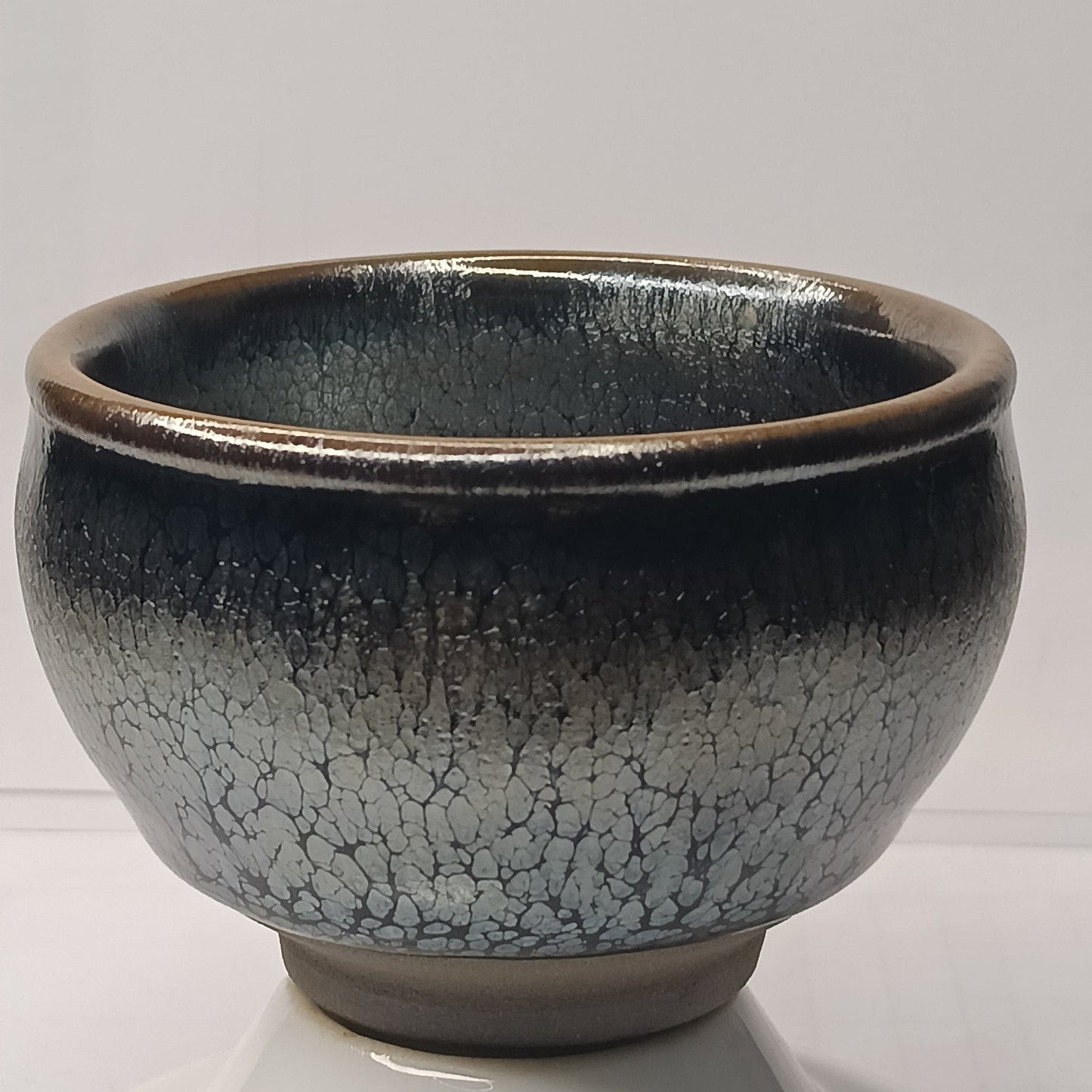 Premium Jianzhan (Tenmoku) Tea Bowls, Jian Ware, Celestial Serenity 建盏 品茗茶碗 小圆满 束口盏 - OVP Tea