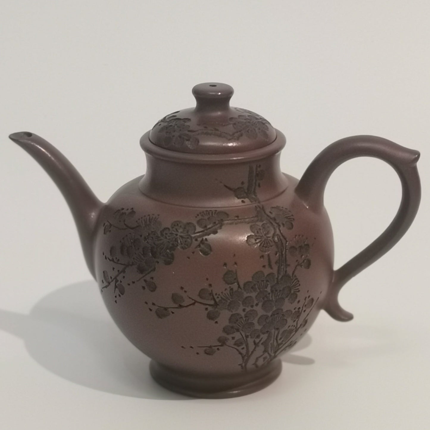 Zisha teapot YU LU, handmade by artist Level 3, YANG Fei(L3-2021)Zi Ni