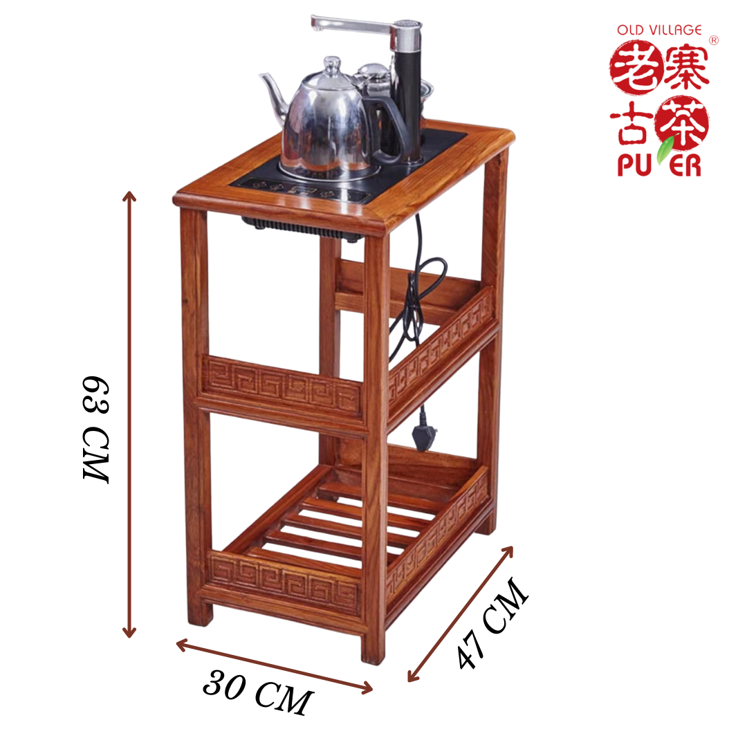 African rosewood Boiling Set - OVP Tea