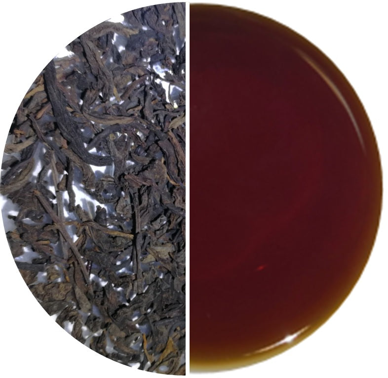 TROPICAL ROMANCE®, Award-Winning Old Village Aged Liu Pao Loose Tea in Tin - OVP Tea