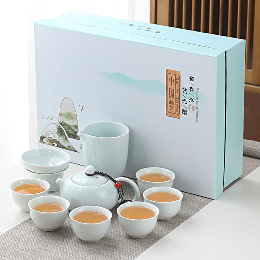 Porcelain Tea Brewing Set from DeHua - OVP Tea
