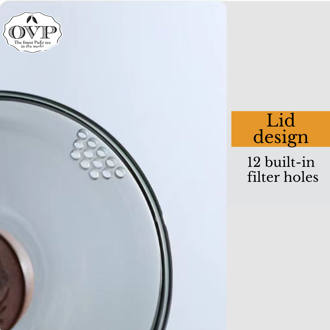 Borosilicate glass Tea Brewing Set 2-in-1 (250ml) - OVP Tea