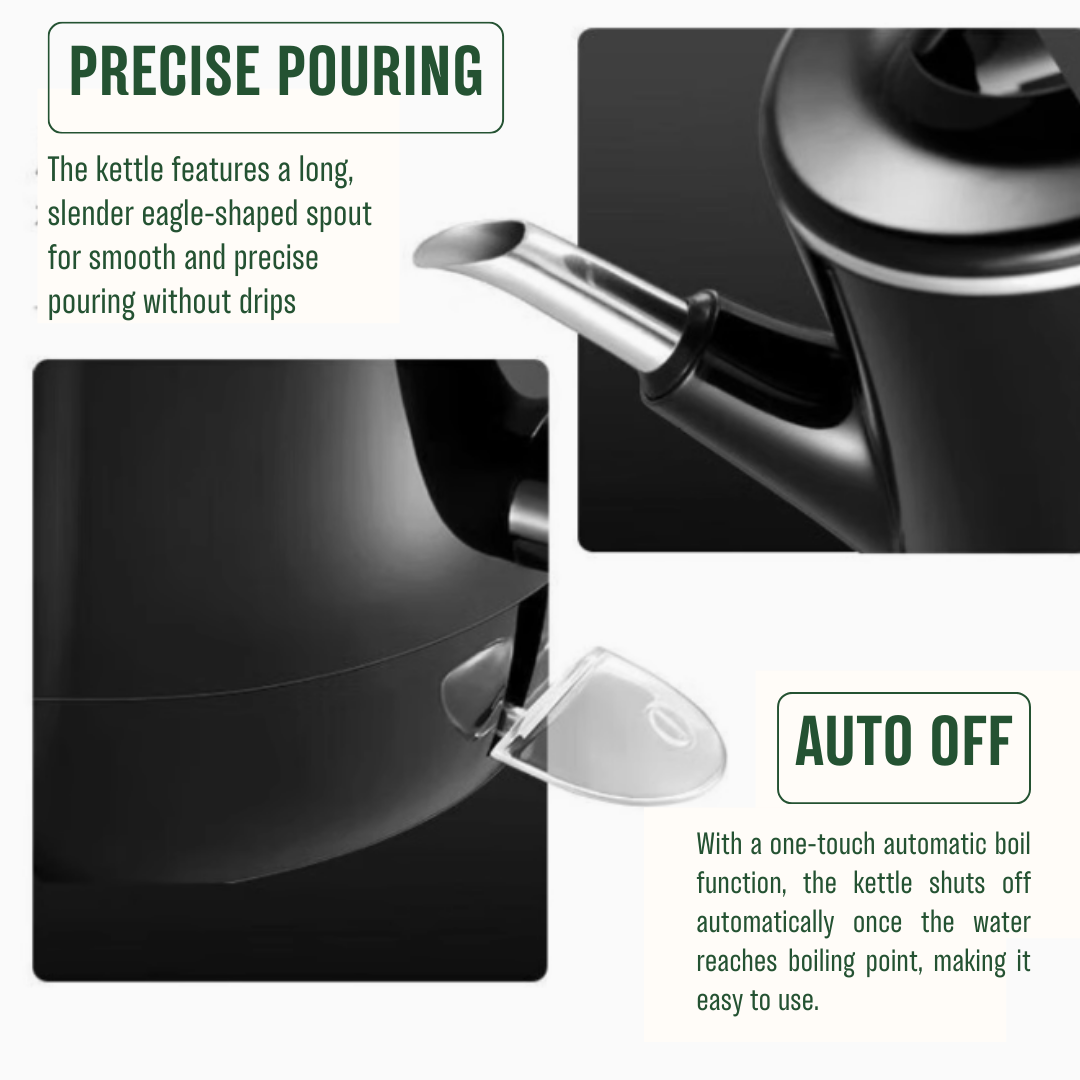 Midea Electric Tea Kettle - Safe and Convenient for Your Family - OVP Tea