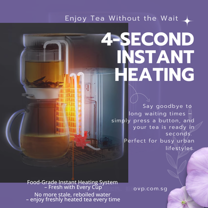 FREE Instant Hot Brew Tea Maker with 12-mth OVP Tea Subscription Plan - OVP Tea