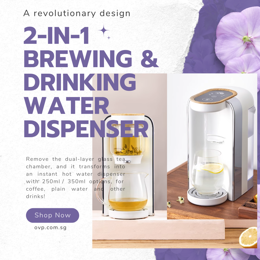 FREE Instant Hot Brew Tea Maker with 12-mth OVP Tea Subscription Plan - OVP Tea
