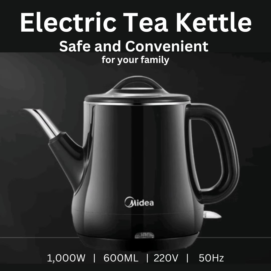 Midea Electric Tea Kettle - Safe and Convenient for Your Family - OVP Tea