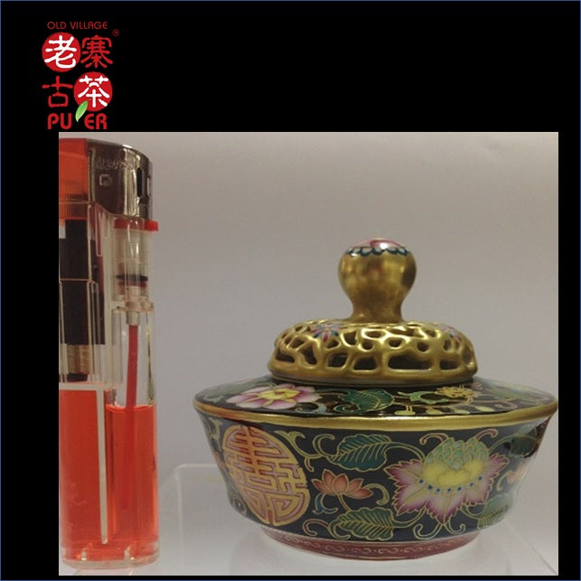 Imperial Enameled Porcelain Insence burner – Hand-Painted Masterpieces by Baocilin