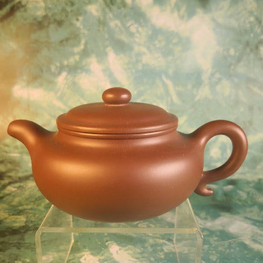 Zisha teapot Fang Gu, handmade by Studio Craftsmanship HONG Wei,Zi Ni - OVP Tea