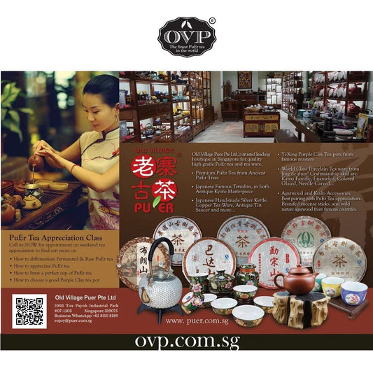 OVP Tea Appreciation Workshop / Course - OVP Tea
