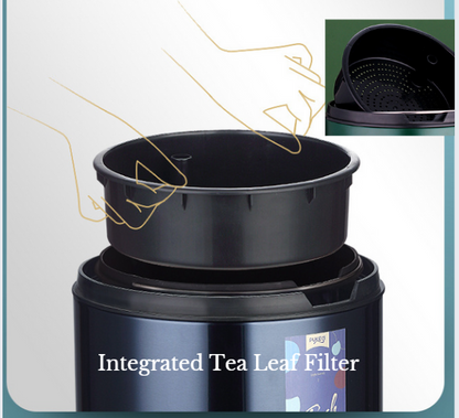 Elegant Stainless Steel Tea Residue & Wastewater Bin Product Description - OVP Tea