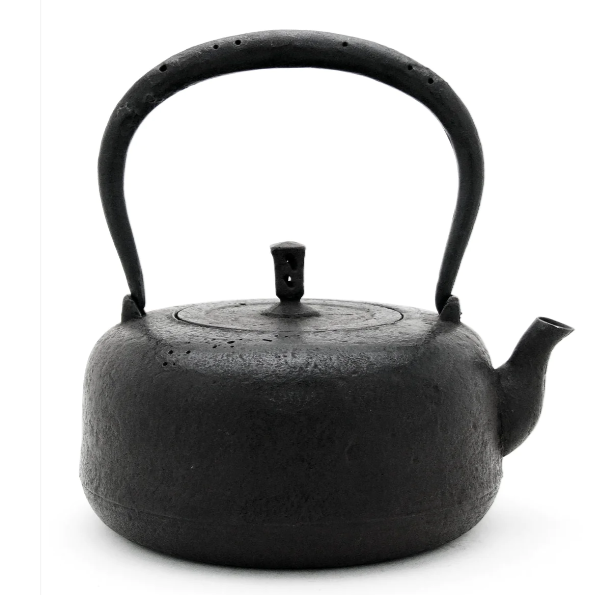 Taka Dora Gata “Tall Copper Gong” Shape Japan Tetsubin Iron Kettle by Koizumi Nizaemon XI - OVP Tea