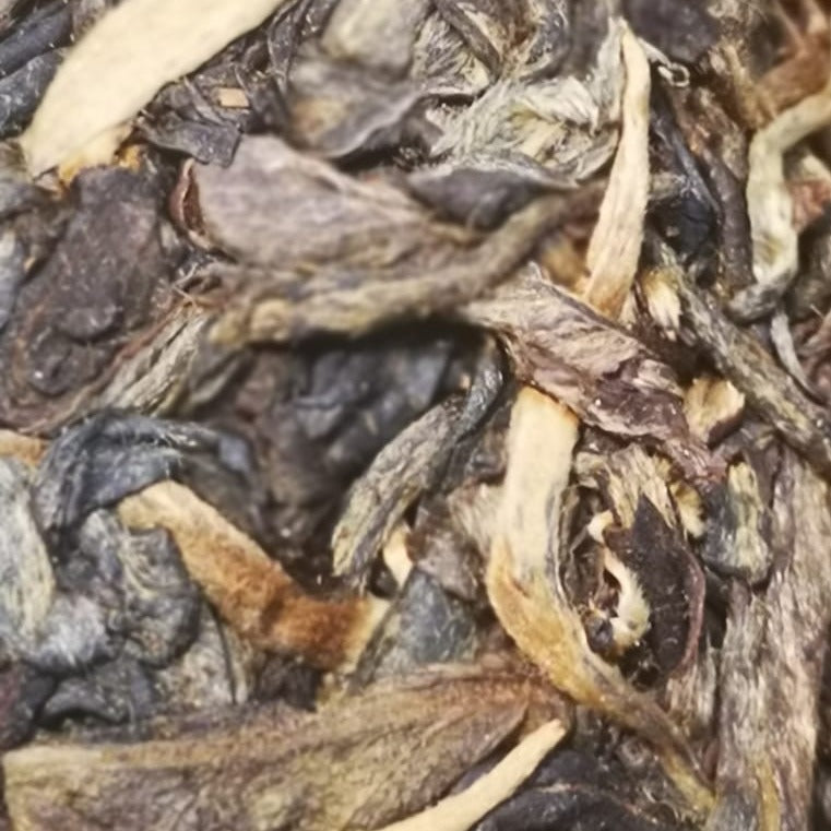 King of Sheng Pu'erh - Lao Ban Zhang PuEr tea cake 357g, ancient trees, Millennium Edition 茶王老班章 生普洱之王 2000 - OVP Tea