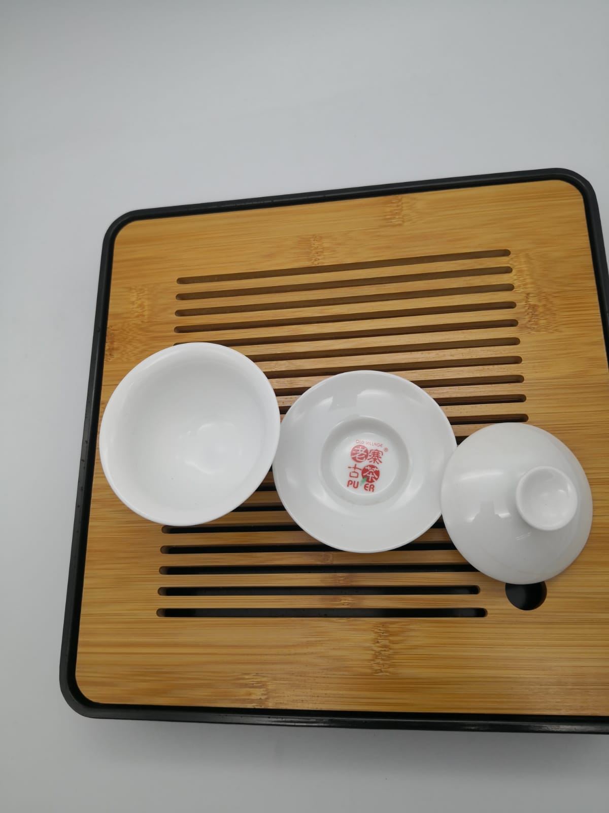 OVP No-Burn Porcelian Gaiwan – Flared Rim, Smart Airflow, Effortless Control - OVP Tea