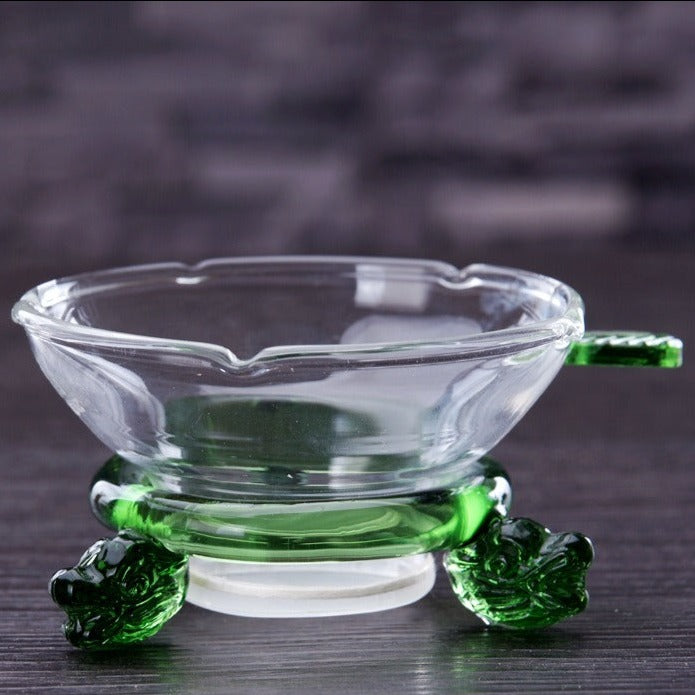 Old Village PuEr Tea Borosilicate Glass Filter with Stand - OVP Tea