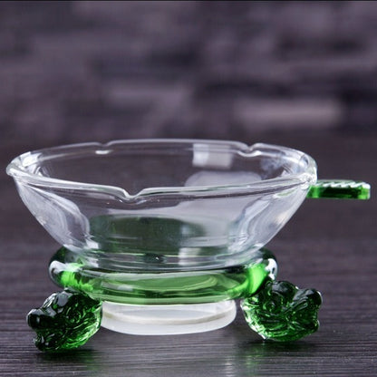 Old Village PuEr Tea Borosilicate Glass Filter with Stand - OVP Tea