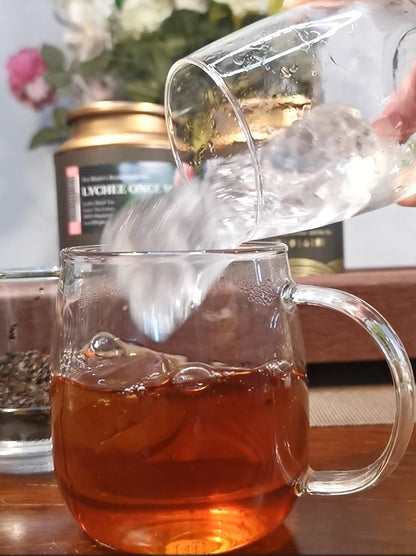 LYCHEE ONCE MORE Lychee Black Tea loose leaves - OVP Tea