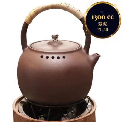 Zisha Kettle for boiling water, Pearl in the Mist - OVP Tea
