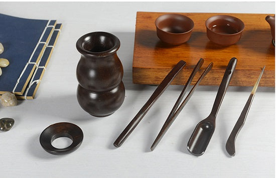 Tea Brewing Accessories Set of 6 (茶道六君子) - OVP Tea