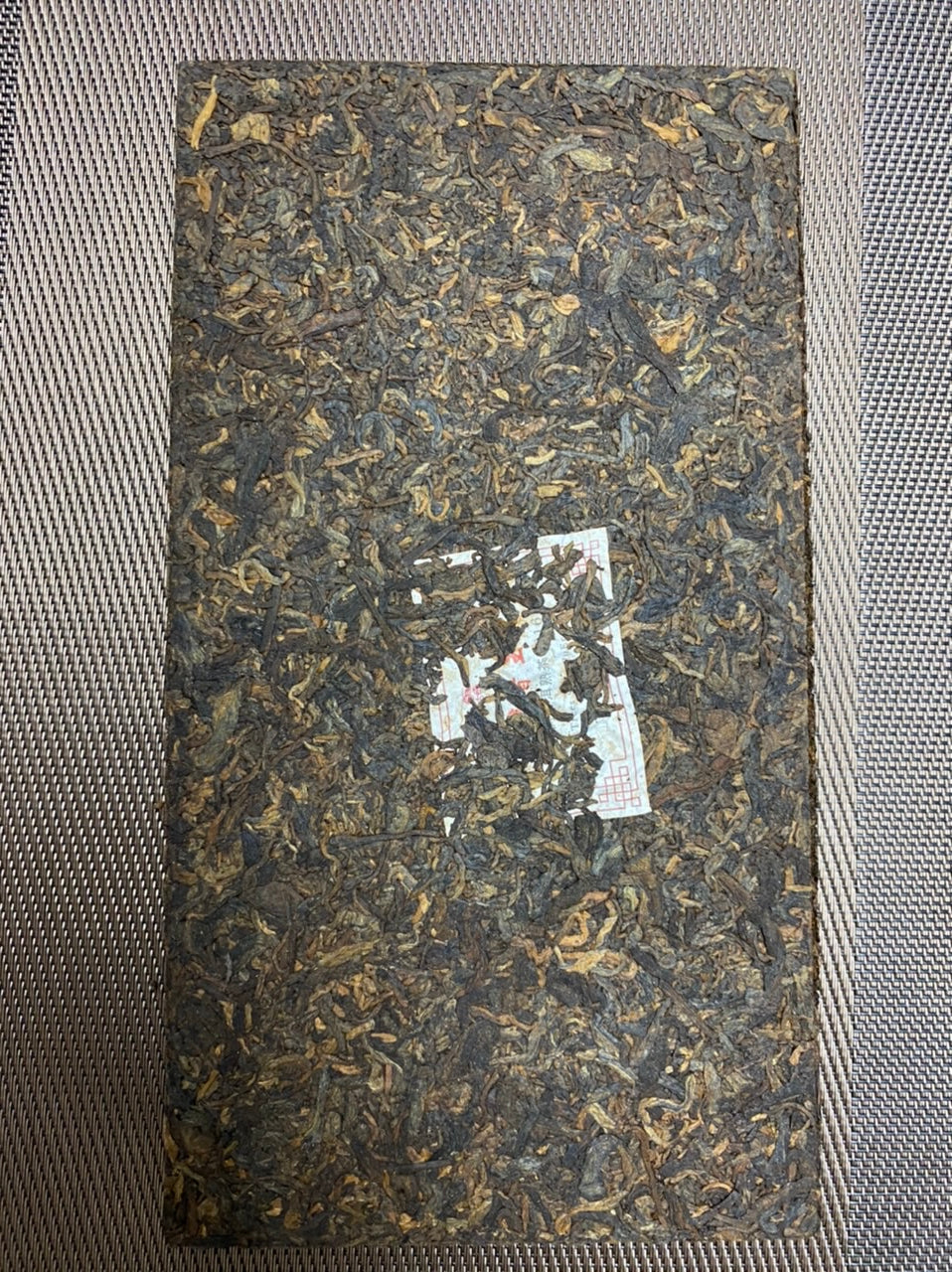OVP Zhang Xiang Wang™ Shou PuEr Tea mini tea brick from Ancient Trees 2019 - OVP Tea