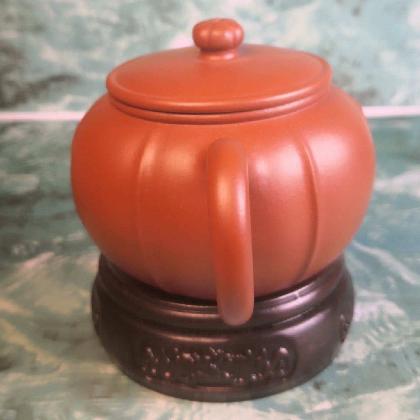 Zisha teapot Lotus Petals, handmade by artist Level 4, TANG Li-Jie（L4-2019） - OVP Tea