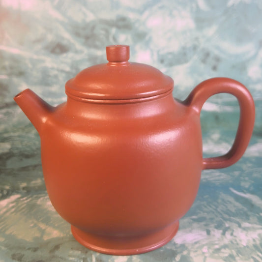 Zisha teapot Gong Deng, handmade by Artist Level 4 L4-2021) RAO Qing ZHU NI - OVP Tea