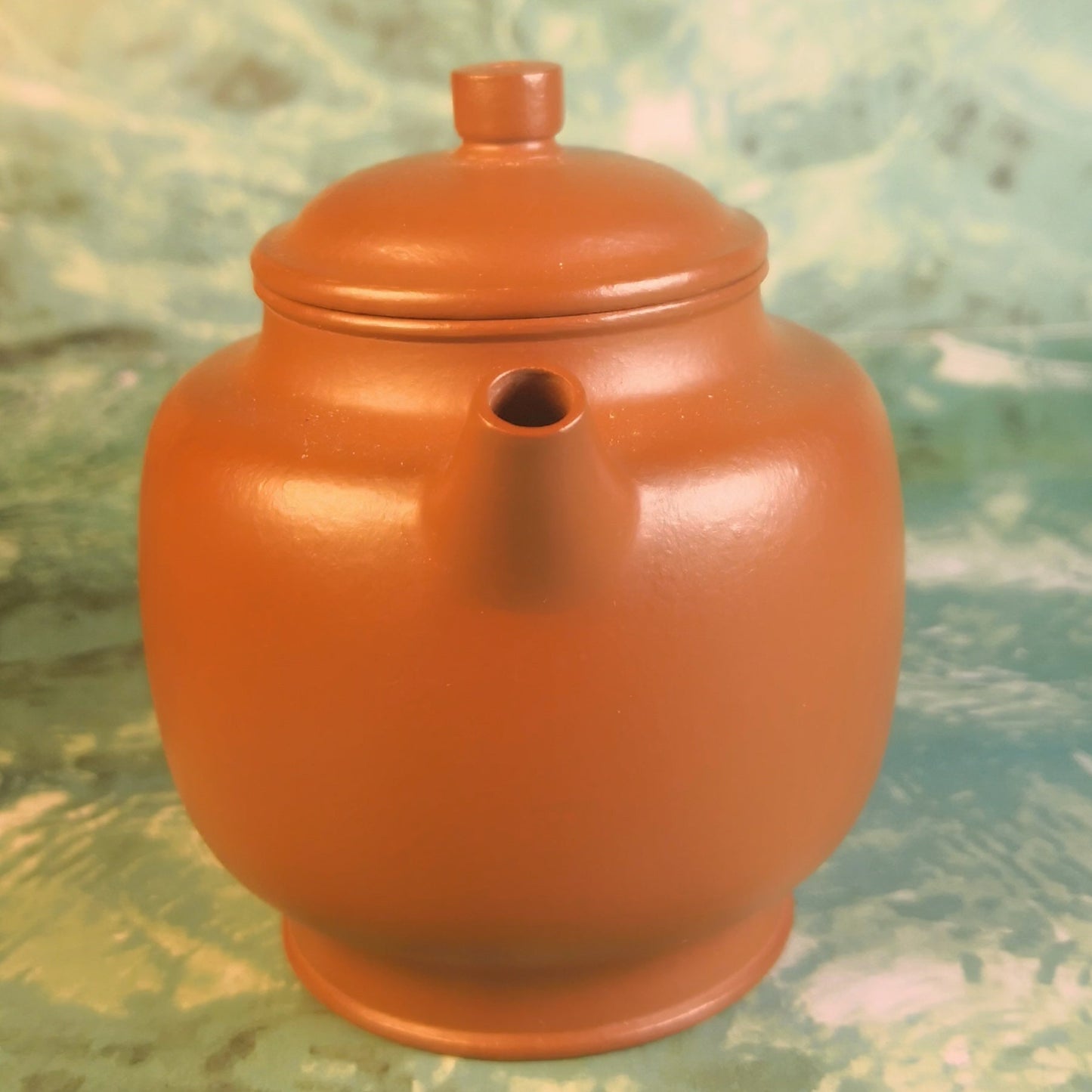 Zisha teapot Gong Deng, handmade by Artist Level 4 L4-2021) RAO Qing ZHU NI - OVP Tea