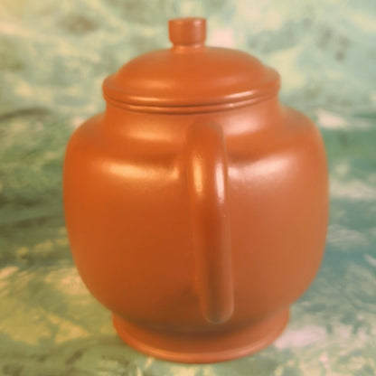 Zisha teapot Gong Deng, handmade by Artist Level 4 L4-2021) RAO Qing ZHU NI - OVP Tea