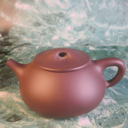 Zisha teapot Jing Zhou Shi Piao, handmade by Studio Craftsmanship CAO Dan, Zi Ni - OVP Tea