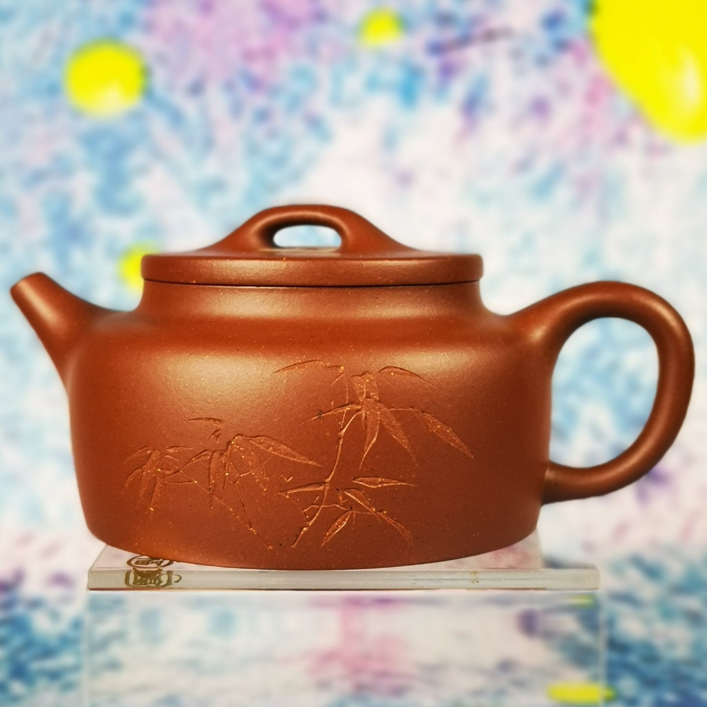 Zisha teapot Shuang Bian, handmade by Studio Craftsmanship, Zi Ni - OVP Tea