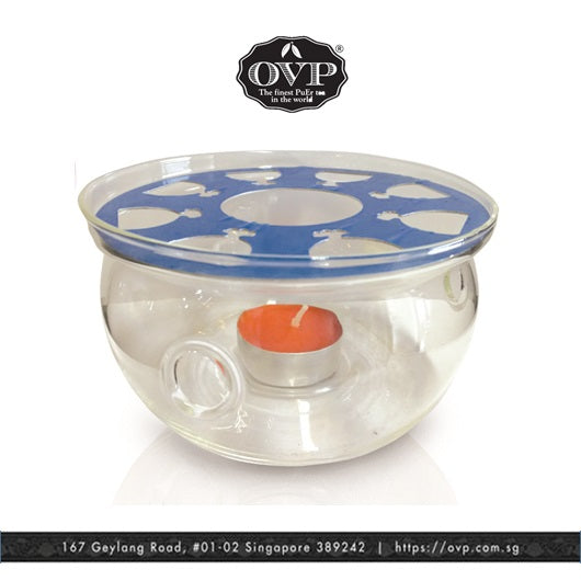 Old Village PuEr Tea Borosilicate Glass Warmer - OVP Tea