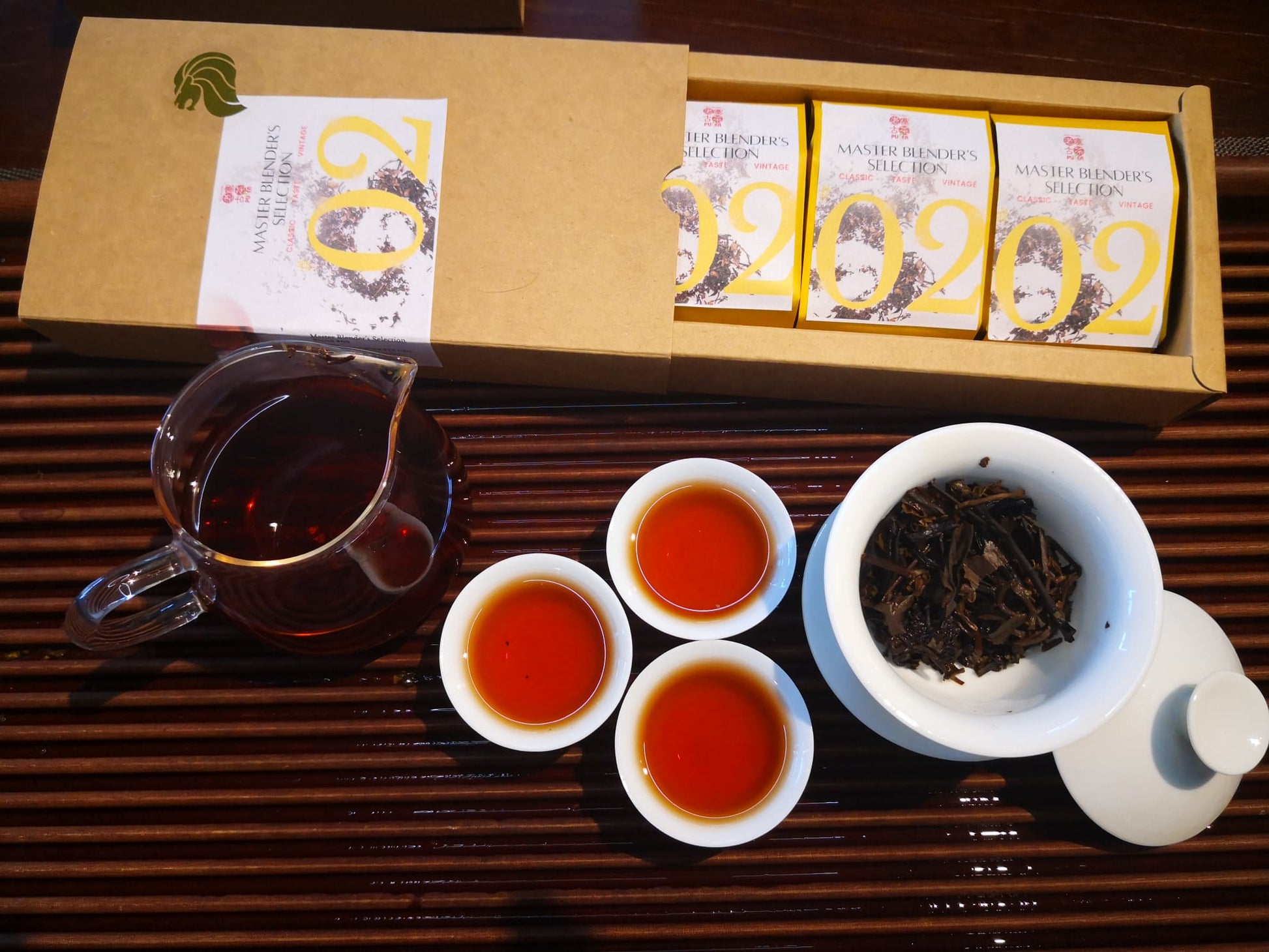 Master Blender's Selection #02, OVP Sheng PuEr 2002 茶师精配 陈年生普 - OVP Tea