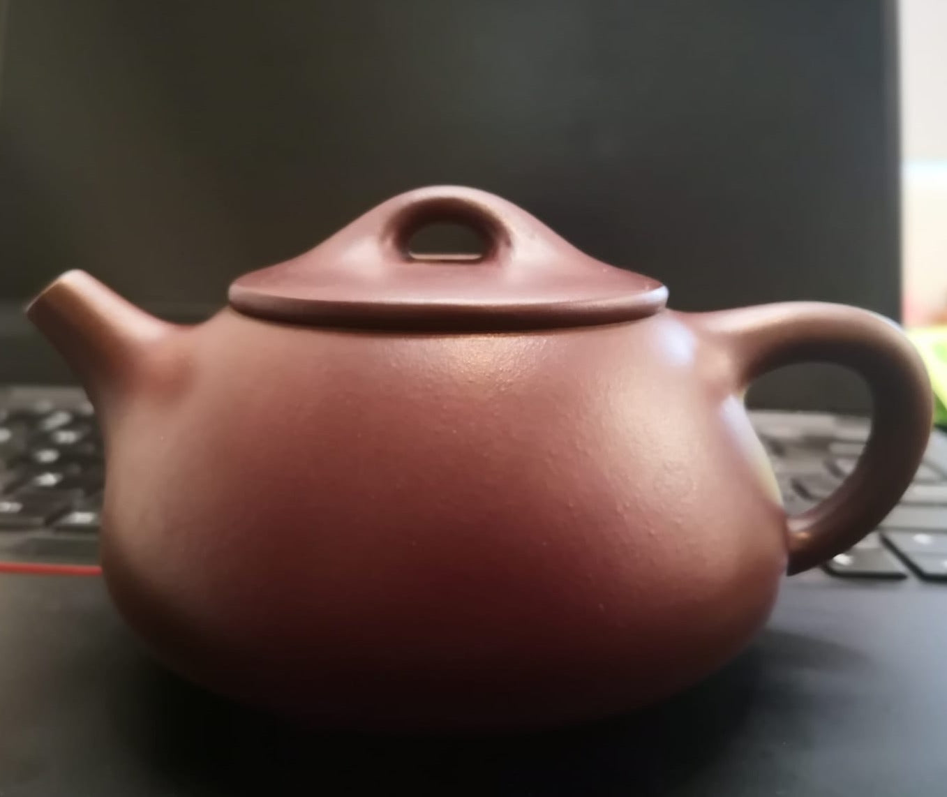 Zisha teapot Jing Zhou Shi Piao, handmade by Studio Craftsmanship, Zi Ni - OVP Tea