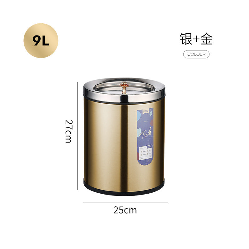 Elegant Stainless Steel Tea Residue & Wastewater Bin Product Description - OVP Tea