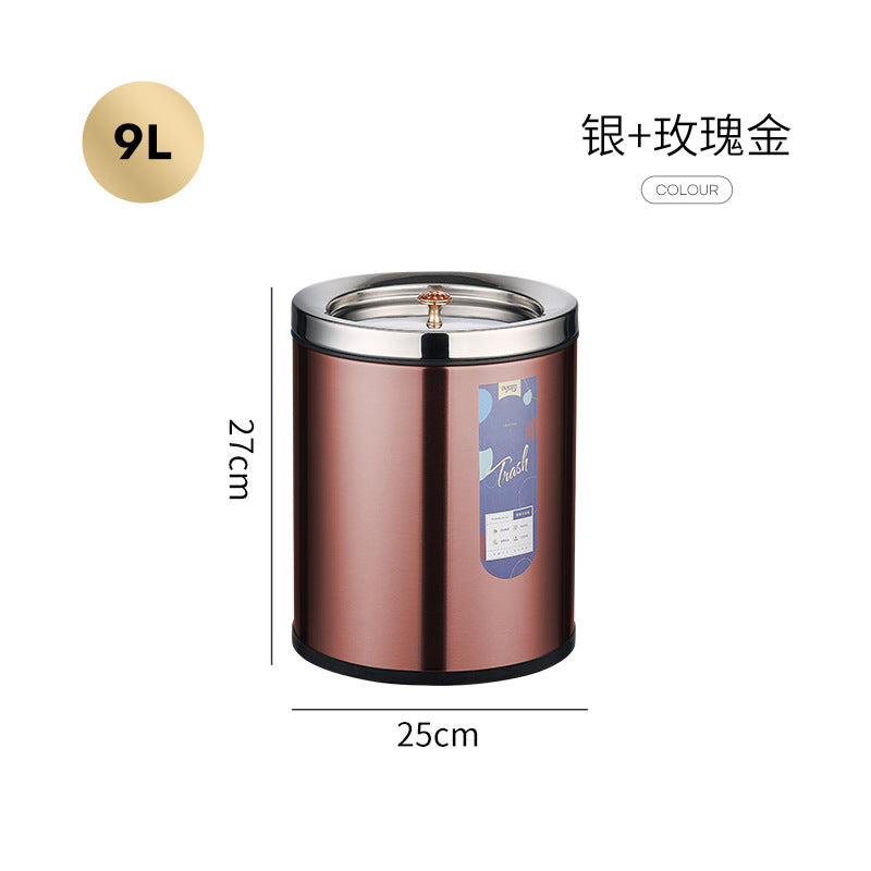 Elegant Stainless Steel Tea Residue & Wastewater Bin Product Description - OVP Tea